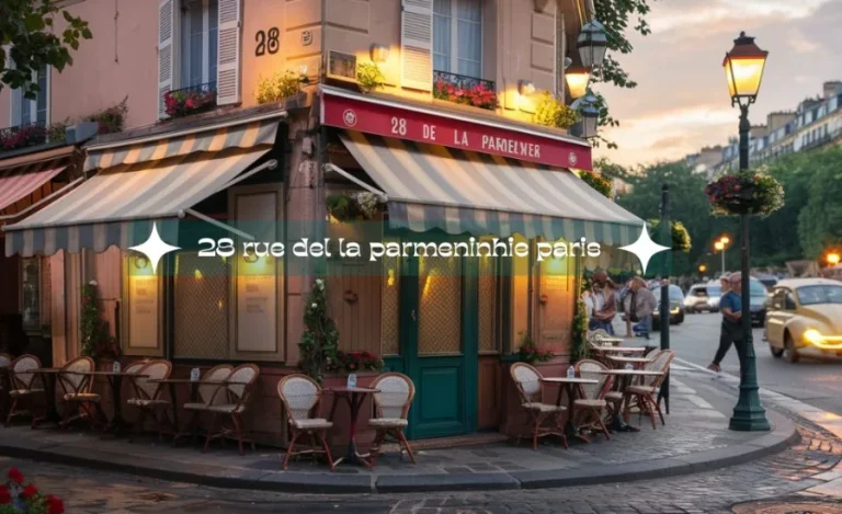 28 rue de la parmeninhie paris