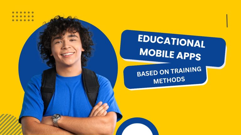 Educational Mobile Apps Based on Training Methods